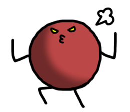 Sticker of the amiable character sticker #12292917