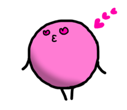 Sticker of the amiable character sticker #12292919