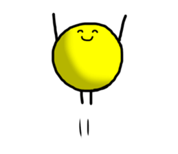 Sticker of the amiable character sticker #12292923