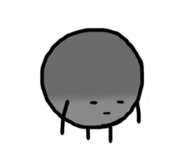 Sticker of the amiable character sticker #12292927