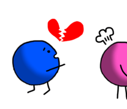 Sticker of the amiable character sticker #12292933