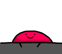 Sticker of the amiable character sticker #12292937