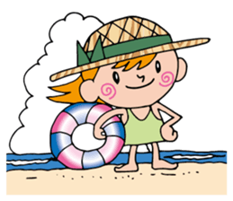 Summer! mugiwara sticker #12293106