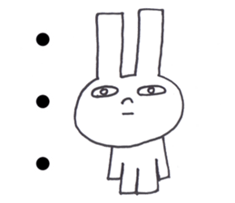 USAGI OISHII 3 sticker #12293155