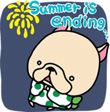 FREBULLchan summer English sticker #12294060