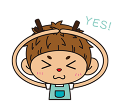 Mr. Deer waste of university life sticker #12294070