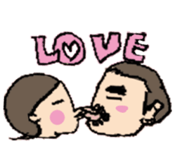 Kana&Yoshi love you! sticker #12294138