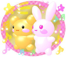 3D RACHEL from ANDREA Twinkle Star&Heart sticker #12294403