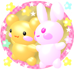 3D RACHEL from ANDREA Twinkle Star&Heart sticker #12294413