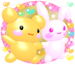 3D RACHEL from ANDREA Twinkle Star&Heart sticker #12294415