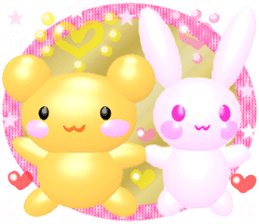 3D RACHEL from ANDREA Twinkle Star&Heart sticker #12294417