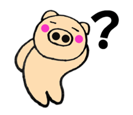 pig that can be uaed5 sticker #12294713