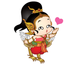 Mini Kinnaree sticker #12294750