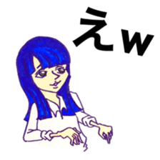 High School Girls Kou 2 sticker #12294938