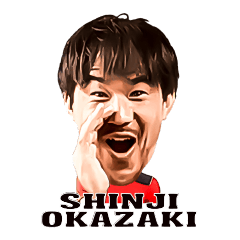 Shinji Okazaki Sticker