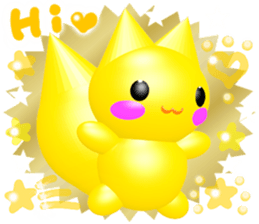 3D "KING from ANDREA" Twinkle Star sticker #12295302