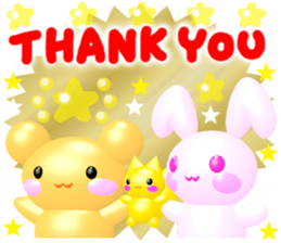 3D "KING from ANDREA" Twinkle Star sticker #12295310