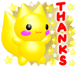 3D "KING from ANDREA" Twinkle Star sticker #12295312