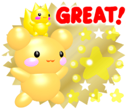 3D "KING from ANDREA" Twinkle Star sticker #12295313