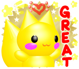 3D "KING from ANDREA" Twinkle Star sticker #12295314