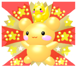 3D "KING from ANDREA" Twinkle Star sticker #12295327