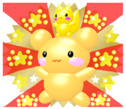 3D "KING from ANDREA" Twinkle Star sticker #12295327