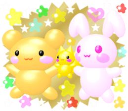 3D "KING from ANDREA" Twinkle Star sticker #12295333