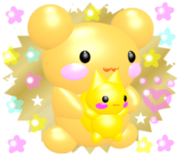 3D "KING from ANDREA" Twinkle Star sticker #12295335