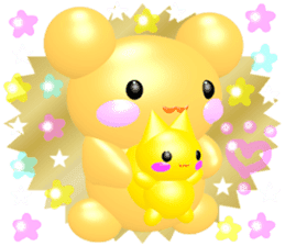 3D "KING from ANDREA" Twinkle Star sticker #12295335