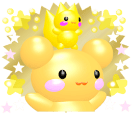 3D "KING from ANDREA" Twinkle Star sticker #12295338
