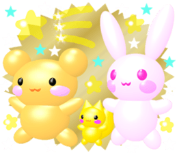 3D "KING from ANDREA" Twinkle Star sticker #12295341