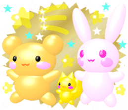 3D "KING from ANDREA" Twinkle Star sticker #12295341