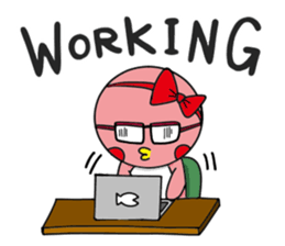 Penguin Penko's Daily Routine sticker #12295464