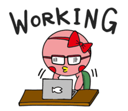 Penguin Penko's Daily Routine sticker #12295464