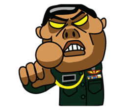 Funny Army sticker #12295597