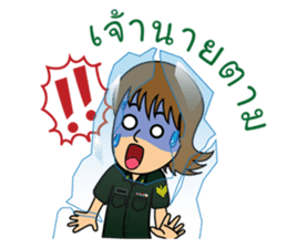 Funny Army sticker #12295601