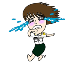 Funny Army sticker #12295603