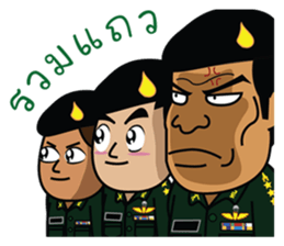 Funny Army sticker #12295606