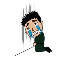 Funny Army sticker #12295609