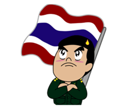 Funny Army sticker #12295621