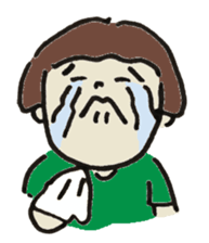 Cute girl in japan sticker #12295752