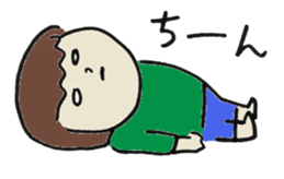 Cute girl in japan sticker #12295769