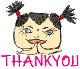 Pingpong Head sticker #12296147