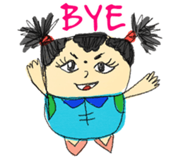 Pingpong Head sticker #12296153