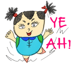 Pingpong Head sticker #12296155