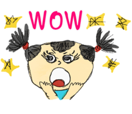 Pingpong Head sticker #12296159