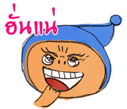 Pingpong Head sticker #12296160