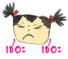 Pingpong Head sticker #12296161