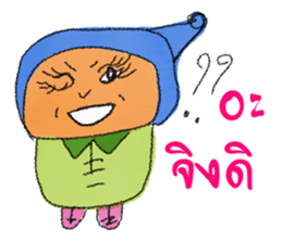 Pingpong Head sticker #12296163