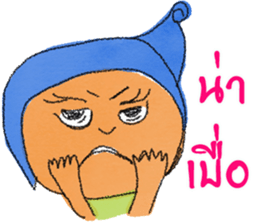 Pingpong Head sticker #12296175